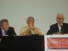 Derek Simpson, Tony Woddley, John Hendy QC: The Joint General Secretaries of Unite the Trade Union join the platform